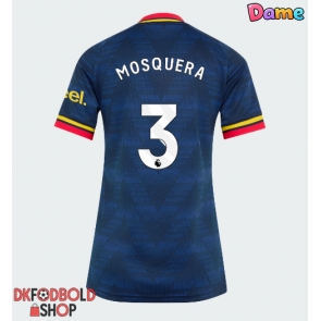 Arsenal Cristhian Mosquera #3 Udebanetrøje Dame 2026-27 Kort ærmer Arsenal Cristhian Mosquera #3 Udebanetrøje Dame 2026-27 Kort ærmer